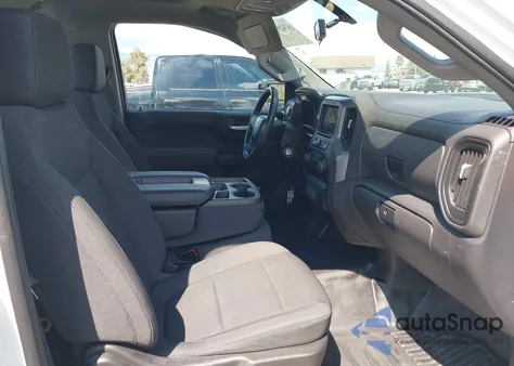 2021 Chevrolet Silverado 1500 2Wd Long Bed Wt из США, поврежденный, VIN 3GCNWAEH6MG122968